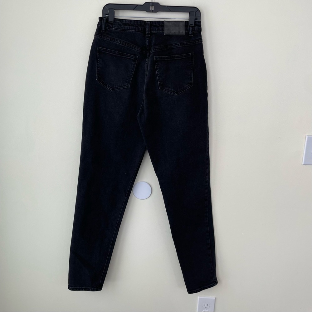 American Tall Jada Mom Jean 27 T Black Denim High Rise - Picture 6 of 10